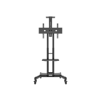 Neomounts Floor stand | NM-M1700BLACK TV trolley | Adjustable Height | 32-75 Neomounts Floor stand | NM-M1700BLACK TV trolley | Adjustable Height | 32-75
