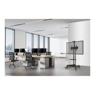 Neomounts Floor stand | NM-M1700BLACK TV trolley | Adjustable Height | 32-75 Neomounts Floor stand | NM-M1700BLACK TV trolley | Adjustable Height | 32-75