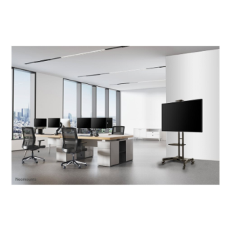 Neomounts Floor stand | NM-M1700BLACK TV trolley | Adjustable Height | 32-75 Neomounts Floor stand | NM-M1700BLACK TV trolley | Adjustable Height | 32-75