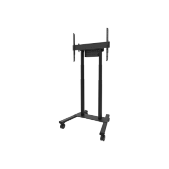 Neomounts Floor stand | FL55-875BL1 TV trolley | Adjustable Height | 55-100 Neomounts Floor stand | FL55-875BL1 TV trolley | Adjustable Height | 55-100