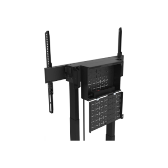 Neomounts Floor stand | FL55-875BL1 TV trolley | Adjustable Height | 55-100 Neomounts Floor stand | FL55-875BL1 TV trolley | Adjustable Height | 55-100