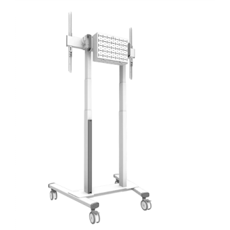 Neomounts Floor stand | FL55-875WH1 TV trolley | Adjustable Height | 55-100 Neomounts Floor stand | FL55-875WH1 TV trolley | Adjustable Height | 55-100