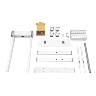 Neomounts Floor stand | FL55-875WH1 TV trolley | Adjustable Height | 55-100 Neomounts Floor stand | FL55-875WH1 TV trolley | Adjustable Height | 55-100