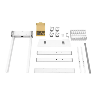 Neomounts Floor stand | FL55-875WH1 TV trolley | Adjustable Height | 55-100 Neomounts Floor stand | FL55-875WH1 TV trolley | Adjustable Height | 55-100