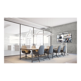 Neomounts Floor stand | FL55-875WH1 TV trolley | Adjustable Height | 55-100 Neomounts Floor stand | FL55-875WH1 TV trolley | Adjustable Height | 55-100