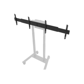 Neomounts Floor stand | ADM-875BL2 Dual screen adapter | Adjustable Height | 42-65 Neomounts Floor stand | ADM-875BL2 Dual screen adapter | Adjustable Height | 42-65