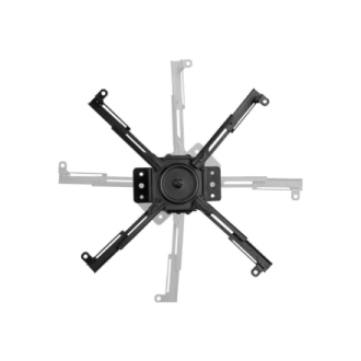 Neomounts Ceiling mount | CL25-530BL1 Beamer ceiling mount | Rotate, Tilt, Swivel | Maximum weight (capacity) 45 kg | Black Neomounts Ceiling mount | CL25-530BL1 Beamer ceiling mount | Rotate, Tilt, Swivel | Maximum weight (capacity) 45 kg | Black