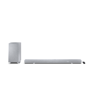 Sharp | 5.1.2 Dolby Atmos/DTS:X Soundbar with Wireless Subwoofer | HT-SBW55121(SL) | Bluetooth Sharp | 5.1.2 Dolby Atmos/DTS:X Soundbar with Wireless Subwoofer | HT-SBW55121(SL) | Bluetooth