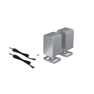Sharp | 2.0.2 Wireless Rear Surround Speakers | HT-SPR52021(SL)