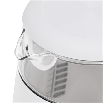 Adler Kettle with LED Display | AD 1305 | Electric | 2200 W | 1.7 L | Plastic | 360 rotational base | White/Gold Adler Kettle with LED Display | AD 1305 | Electric | 2200 W | 1.7 L | Plastic | 360 rotational base | White/Gold