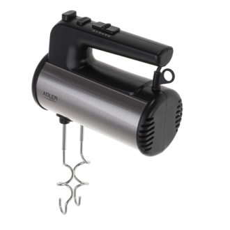 Adler Hand mixer | AD 4232 | Hand Mixer | 900 W | Number of speeds 5 | Turbo mode | Black/Stainless Steel Adler Hand mixer | AD 4232 | Hand Mixer | 900 W | Number of speeds 5 | Turbo mode | Black/Stainless Steel