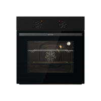 Gorenje Oven | BO6615E01B | 60 L | Electric | EnamelClean | Push pull buttons | Convection | Height 59.5 cm | Width 59.5 cm | Bl
