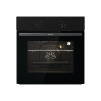 Gorenje Oven | BO6615E01B | 60 L | Electric | EnamelClean | Push pull buttons | Convection | Height 59.5 cm | Width 59.5 cm | Bl Gorenje Oven | BO6615E01B | 60 L | Electric | EnamelClean | Push pull buttons | Convection | Height 59.5 cm | Width 59.5 cm | Bl