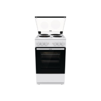 Gorenje Cooker | GE5A21WH | Hob type Electric | Oven type Electric | White | Width 50 cm | Grilling | Depth 59.4 cm | 68 L Gorenje Cooker | GE5A21WH | Hob type Electric | Oven type Electric | White | Width 50 cm | Grilling | Depth 59.4 cm | 68 L