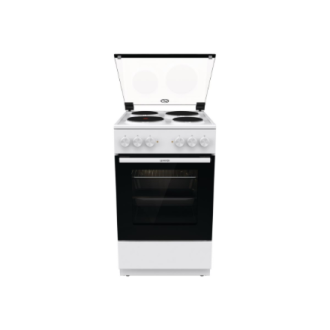 Gorenje Cooker | GE5A21WH | Hob type Electric | Oven type Electric | White | Width 50 cm | Grilling | Depth 59.4 cm | 68 L