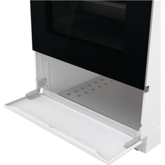 Gorenje Cooker | GE5A21WH | Hob type Electric | Oven type Electric | White | Width 50 cm | Grilling | Depth 59.4 cm | 68 L