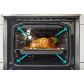 Gorenje Cooker | GE5A21WH | Hob type Electric | Oven type Electric | White | Width 50 cm | Grilling | Depth 59.4 cm | 68 L