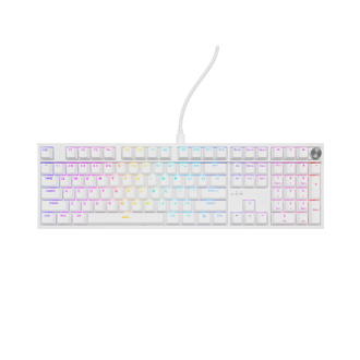 Genesis Thor 404 | Mechanical Gaming Keyboard | Wired | US | Outemu Peach Silent | White Genesis Thor 404 | Mechanical Gaming Keyboard | Wired | US | Outemu Peach Silent | White