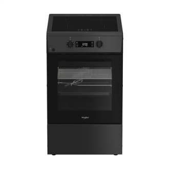 Whirlpool Cooker | W5I8LCSTA | Hob type Induction | Oven type Electric | Anthracite | Width 50 cm | Depth 60 cm | 60 L