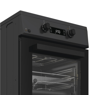 Whirlpool Cooker | W5I8LCSTA | Hob type Induction | Oven type Electric | Anthracite | Width 50 cm | Depth 60 cm | 60 L