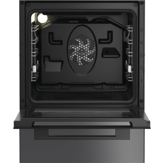 Whirlpool Cooker | W5I8LCSTA | Hob type Induction | Oven type Electric | Anthracite | Width 50 cm | Depth 60 cm | 60 L