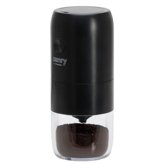 Camry Cordless USB Electric Coffee Grinder | CR 4302 | 25 W | Coffee beans capacity 25-30 g | Black Camry Cordless USB Electric Coffee Grinder | CR 4302 | 25 W | Coffee beans capacity 25-30 g | Black