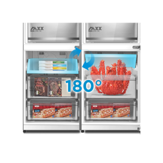 Midea Refrigerator | MDRB548MME46 | Energy efficiency class E | Free standing | Combi | Height 186 cm | No Frost system | Fridge Midea Refrigerator | MDRB548MME46 | Energy efficiency class E | Free standing | Combi | Height 186 cm | No Frost system | Fridge