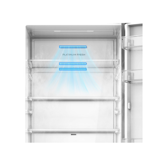 Midea Refrigerator | MDRB548MME46 | Energy efficiency class E | Free standing | Combi | Height 186 cm | No Frost system | Fridge Midea Refrigerator | MDRB548MME46 | Energy efficiency class E | Free standing | Combi | Height 186 cm | No Frost system | Fridge