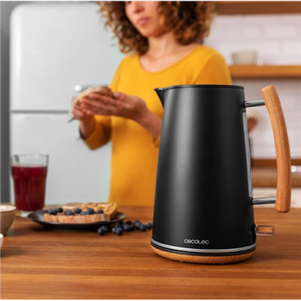 Cecotec Kettle | ThermoSense 400 | Electric | 3000 W | 1.7 L | Stainless steel | 360 rotational base | Black Cecotec Kettle | ThermoSense 400 | Electric | 3000 W | 1.7 L | Stainless steel | 360 rotational base | Black