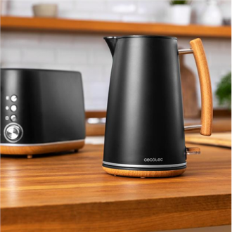 Cecotec Kettle | ThermoSense 400 | Electric | 3000 W | 1.7 L | Stainless steel | 360 rotational base | Black Cecotec Kettle | ThermoSense 400 | Electric | 3000 W | 1.7 L | Stainless steel | 360 rotational base | Black