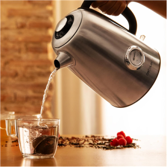 Cecotec Kettle | Thermosense 620 Vintage | Electric | 2200 W | 1.7 L | Stainless steel | 360 rotational base | Stainless steel Cecotec Kettle | Thermosense 620 Vintage | Electric | 2200 W | 1.7 L | Stainless steel | 360 rotational base | Stainless steel