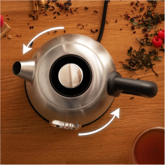 Cecotec Kettle | Thermosense 620 Vintage | Electric | 2200 W | 1.7 L | Stainless steel | 360 rotational base | Stainless steel Cecotec Kettle | Thermosense 620 Vintage | Electric | 2200 W | 1.7 L | Stainless steel | 360 rotational base | Stainless steel