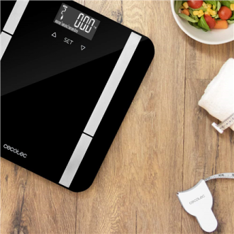 Cecotec | Smart Bathroom Scale | Surface Precision 9450 Full Healthy | Maximum weight (capacity) 180 kg | Accuracy 100 g | Black Cecotec | Smart Bathroom Scale | Surface Precision 9450 Full Healthy | Maximum weight (capacity) 180 kg | Accuracy 100 g | Black
