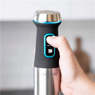 Cecotec | Hand Blender | Power TitanBlack 1200 XL | Hand Blender | 1200 W | Number of speeds Adjustable | Turbo mode | Stainless Cecotec | Hand Blender | Power TitanBlack 1200 XL | Hand Blender | 1200 W | Number of speeds Adjustable | Turbo mode | Stainless