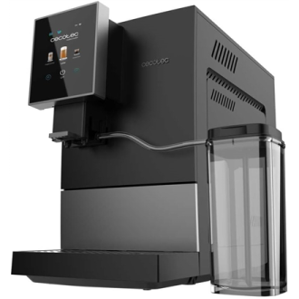 Cecotec Coffee Maker | Cremmaet Compactccino Connected | Pump pressure 19 bar | Built-in milk frother | Super-automatic | Black Cecotec Coffee Maker | Cremmaet Compactccino Connected | Pump pressure 19 bar | Built-in milk frother | Super-automatic | Black