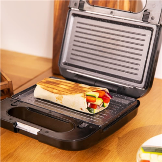 Cecotec Sandwich Maker | Rock nToast 4in1 | 1000 W | Number of plates 4 | Black Cecotec Sandwich Maker | Rock nToast 4in1 | 1000 W | Number of plates 4 | Black