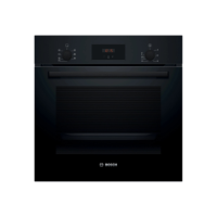 Bosch Oven | HBF133BA1 | 66 L | Electric | EcoClean | Knobs | Height 59.5 cm | Width 59.4 cm | Black