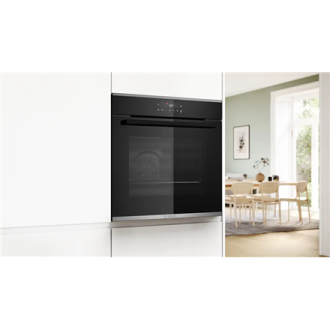 Bosch Oven | HBA272BB3 | 71 L | Electric | Pyrolysis/Hydrolytic | Touch control | Height 59.5 cm | Width 59.4 cm | Black Bosch Oven | HBA272BB3 | 71 L | Electric | Pyrolysis/Hydrolytic | Touch control | Height 59.5 cm | Width 59.4 cm | Black