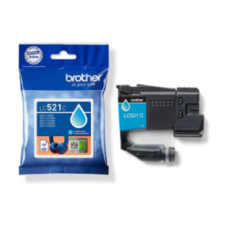 Brother LC521C | Ink Cartridges | Cyan Brother LC521C | Ink Cartridges | Cyan