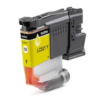 Brother LC521Y | Ink Cartridges | Yellow Brother LC521Y | Ink Cartridges | Yellow
