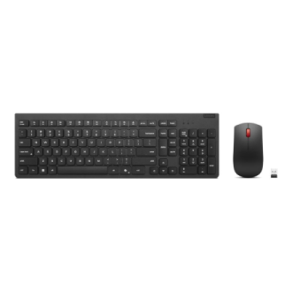 Lenovo Essential | Keyboard and Mouse Combo | Wireless | Russian/Cyrillic | Black Lenovo Essential | Keyboard and Mouse Combo | Wireless | Russian/Cyrillic | Black