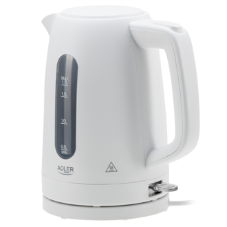 Adler Kettle | AD 1379w | Electric | 2200 W | 1.7 L | Polypropylene | 360 rotational base | White Adler Kettle | AD 1379w | Electric | 2200 W | 1.7 L | Polypropylene | 360 rotational base | White