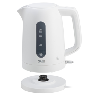 Adler Kettle | AD 1379w | Electric | 2200 W | 1.7 L | Polypropylene | 360 rotational base | White Adler Kettle | AD 1379w | Electric | 2200 W | 1.7 L | Polypropylene | 360 rotational base | White