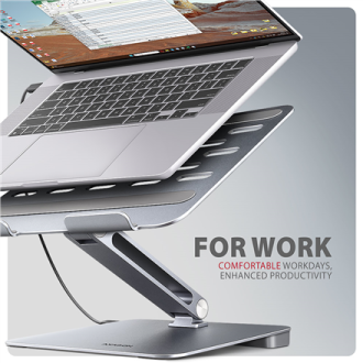AXAGON Desk Mount | HMC-STND USB-C 5Gbps Stand and Hub 7in1 | Adjustable Height, Tilt | 10-16 AXAGON Desk Mount | HMC-STND USB-C 5Gbps Stand and Hub 7in1 | Adjustable Height, Tilt | 10-16