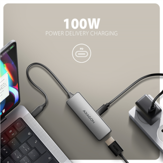 AXAGON Active converter RVC-HI8KPD, 100 W | USB Type-C to HDMI AXAGON Active converter RVC-HI8KPD, 100 W | USB Type-C to HDMI