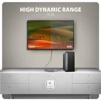 AXAGON Active cable RVD-HI20C2 | DisplayPort to HDMI | 1.8 m AXAGON Active cable RVD-HI20C2 | DisplayPort to HDMI | 1.8 m