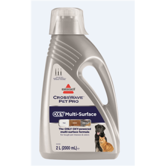Bissell | CrossWave Pet Pro Oxy Multi-surface formula Cleaning Solution, 2 L Bissell | CrossWave Pet Pro Oxy Multi-surface formula Cleaning Solution, 2 L