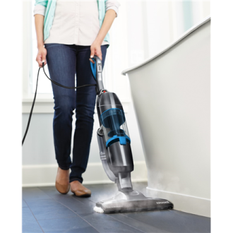 Bissell All-in-one Vacuum and Steam Mop | Vac & Steam | Power 1600 W | Water tank capacity 0.4 L | Titanium/Bossanova Blue Bissell All-in-one Vacuum and Steam Mop | Vac & Steam | Power 1600 W | Water tank capacity 0.4 L | Titanium/Bossanova Blue