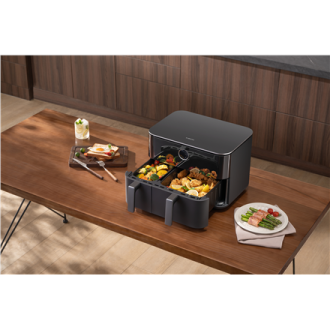 Xiaomi Dual Zone Air Fryer EU | Power 2700 W | Capacity 10 L | Black Xiaomi Dual Zone Air Fryer EU | Power 2700 W | Capacity 10 L | Black