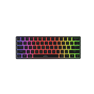 Genesis | THOR 660 G2 | Gaming keyboard | Wireless/Wired | US | Tactile | Black Genesis | THOR 660 G2 | Gaming keyboard | Wireless/Wired | US | Tactile | Black